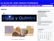 Tablet Screenshot of fisicayquimicajocrifer.com